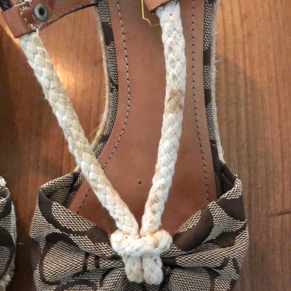 Coach Women’s Wedges size 5.5 - Picture 5 of 5